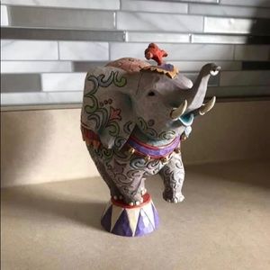 Jim Shores Balancing Elephant Figurine
